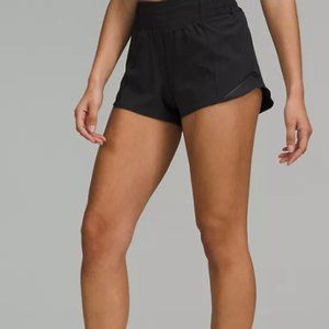 Lululemon Hotty Hot Low-Rise Lined Short 2.5" Black